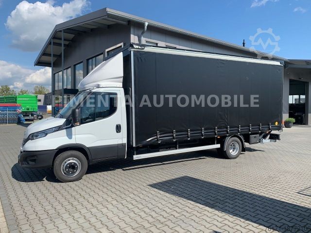 Transporter mit Pritsche & Plane IVECO Daily 70C18HP SCHIEBEPLANE LUFTF LBW LED AHK RFK