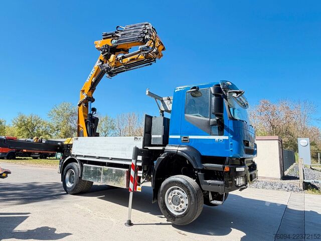 Autolaadkraan IVECO Trakker 360 4x4 Pritsche Kran 27m AHK