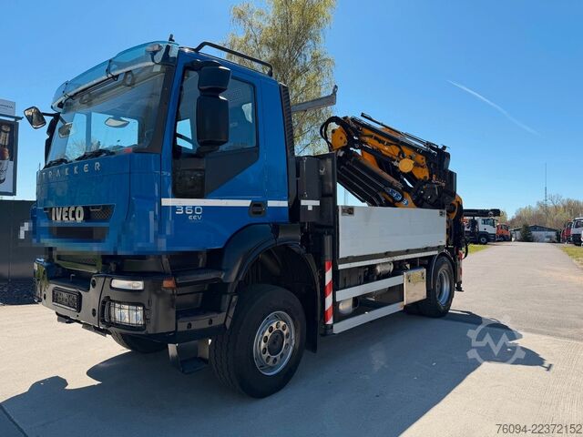 Autolaadkraan IVECO Trakker 360 4x4 Pritsche Kran 27m AHK
