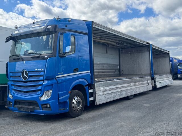 Drankentruck MERCEDES-BENZ ACTROS 2548 L / 2 x LBW / KOMPLETTZUG