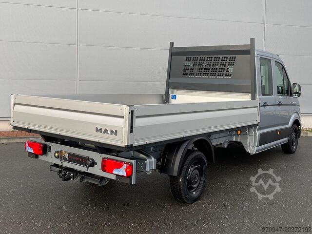 Pick-up bestelwagen MAN TGE 3.180 Pritsche DOKA LR 4x4 ACC LED DIFF-SPER