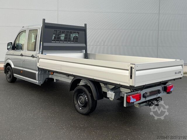 Pick-up bestelwagen MAN TGE 3.180 Pritsche DOKA LR 4x4 ACC LED DIFF-SPER