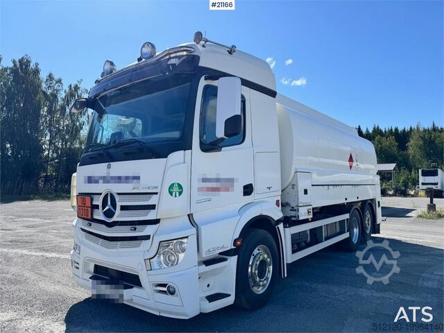 Autocisterna Mercedes-Benz Actros 2553 Tank truck w/ vm tarm trailer.