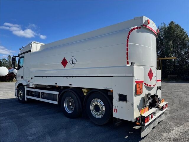 Autocisterna Mercedes-Benz Actros 2553 Tank truck w/ vm tarm trailer.