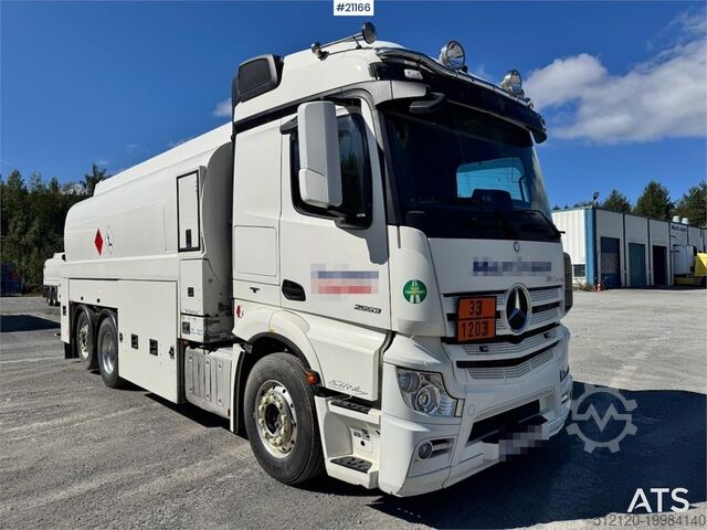 Autocisterna Mercedes-Benz Actros 2553 Tank truck w/ vm tarm trailer.