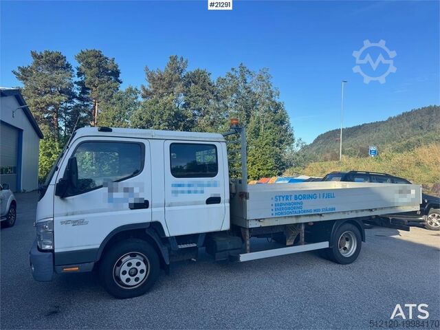 Flatbed Mitsubishi Fuso Canter 7C15D Truck. 39,000 km!