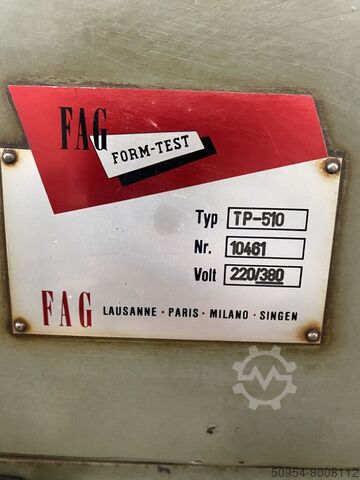 Proof press FAG TP-510