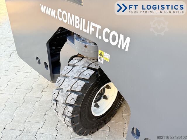 četvorosmerni viljuškar Combilift C4000 GAS TRIPLEX 5550 FREE LIFT CABIN