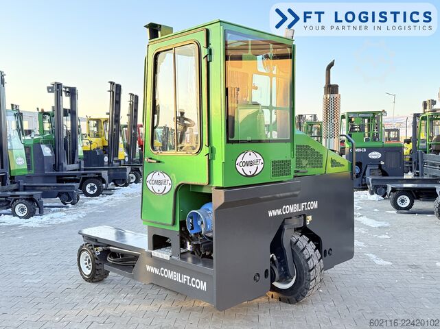 četvorosmerni viljuškar Combilift C4000 GAS TRIPLEX 5550 FREE LIFT CABIN