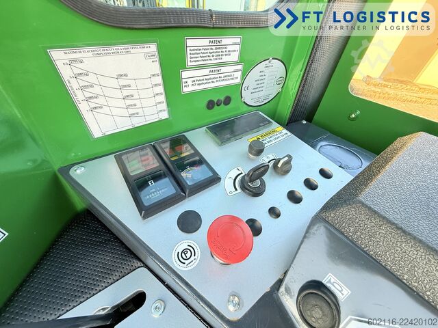 četvorosmerni viljuškar Combilift C4000 GAS TRIPLEX 5550 FREE LIFT CABIN