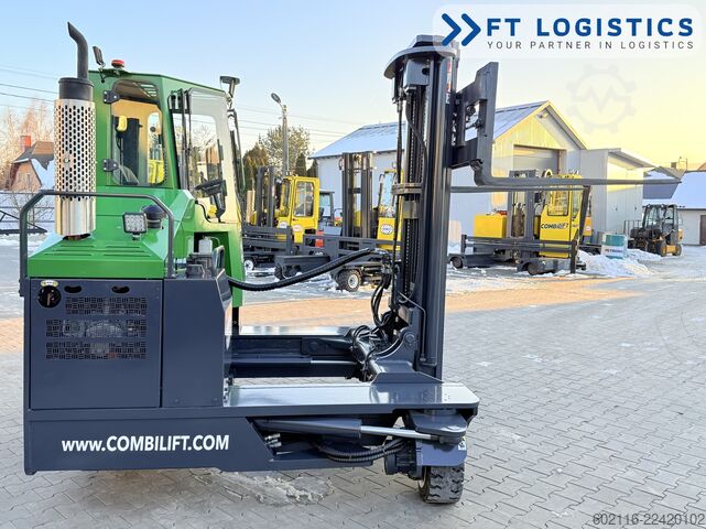 četvorosmerni viljuškar Combilift C4000 GAS TRIPLEX 5550 FREE LIFT CABIN