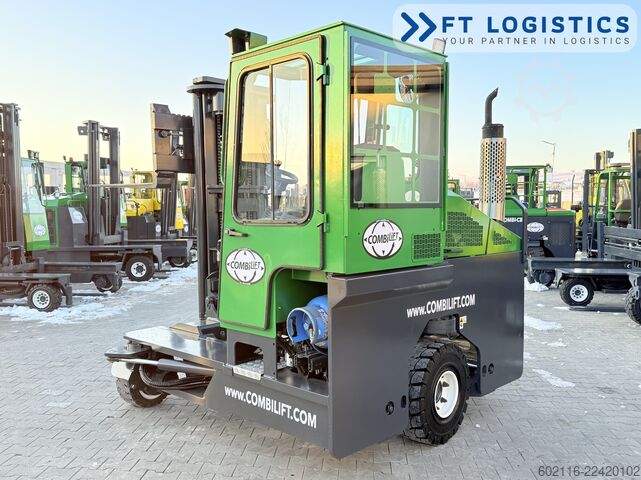 četvorosmerni viljuškar Combilift C4000 GAS TRIPLEX 5550 FREE LIFT CABIN