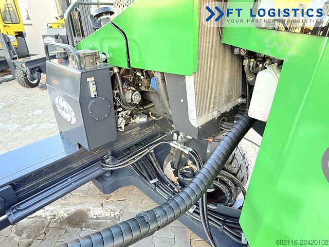 četvorosmerni viljuškar Combilift C4000 GAS TRIPLEX 5550 FREE LIFT CABIN