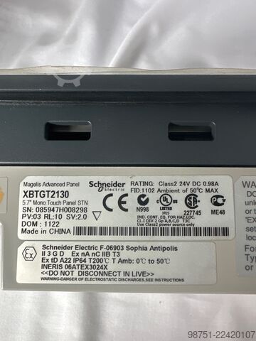 Pannello tattile Schneider Electric 5.7“ Touch Panel STN