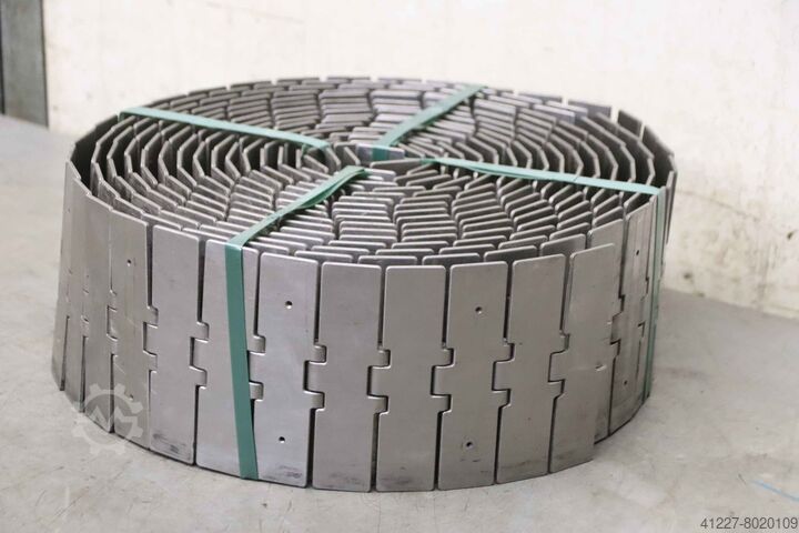 Transportbånd Ledbånd Rustfrit stål unbekannt 150 x 11500 mm