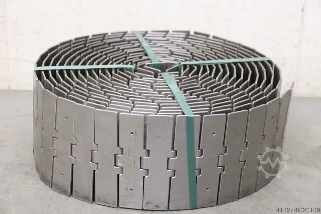 Transportbånd Ledbånd Rustfrit stål unbekannt 150 x 11500 mm