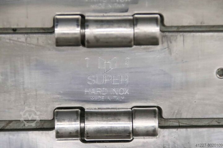 Transportbånd Ledbånd Rustfrit stål unbekannt 150 x 11500 mm