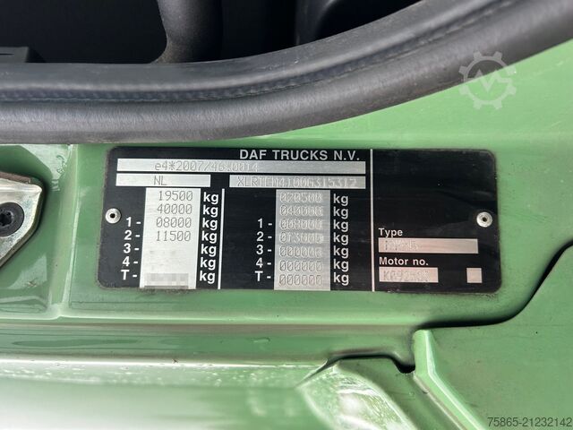 Standardni SZM DAF CF 340 FT Sleeper Cab / Euro 6 D / 652 dkm / Ta...