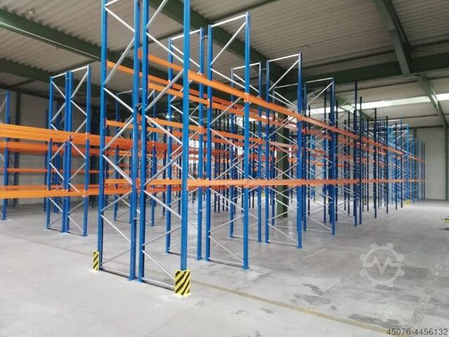 300 rm pallet rekken Nedcon 300 lfm Palettenregal Nedcon H 6,5 m T 110 cm Auflast /Fach 3050 kg