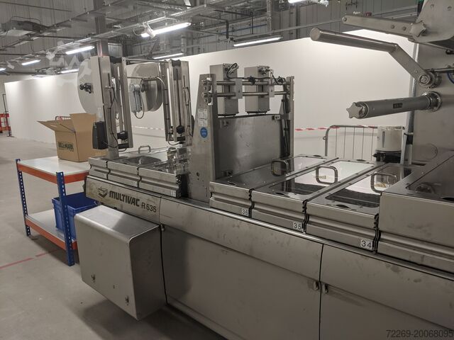 Multivac R535 thermoformer Multivac R535