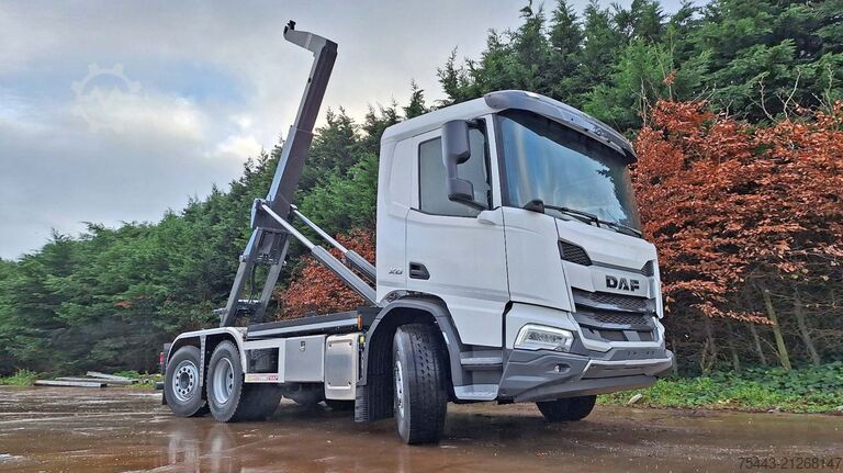 Sistema de braço de gancho DAF XD 450 FAN 6x2 ST926 - TraXon - Paccar Connect ...