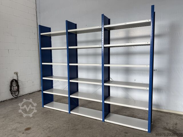 High-bay warehouse META CLIP / Regallänge: 3,20 lfm. Abm.: 2490 x 435mm