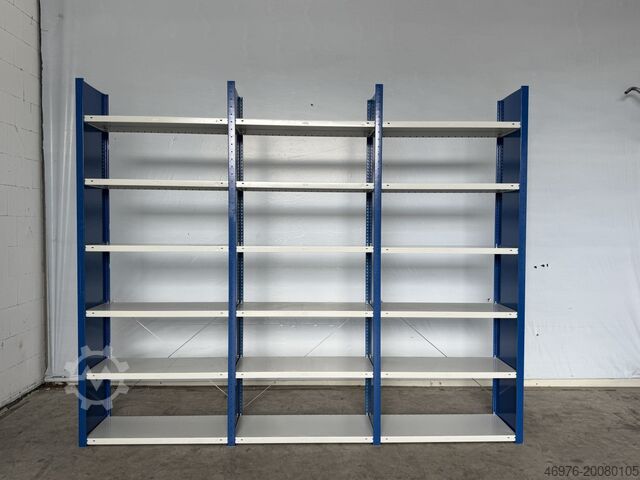 High-bay warehouse META CLIP / Regallänge: 3,20 lfm. Abm.: 2490 x 435mm