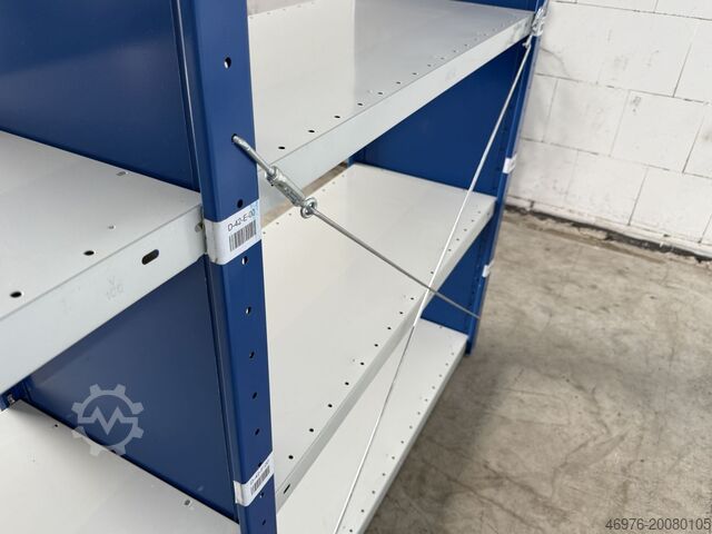 High-bay warehouse META CLIP / Regallänge: 3,20 lfm. Abm.: 2490 x 435mm