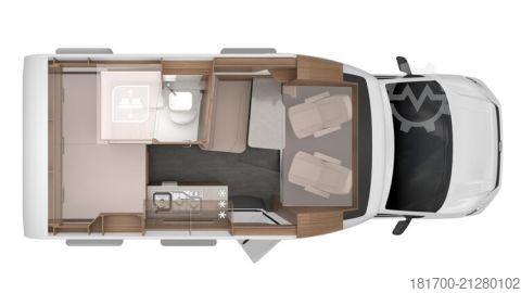 Semi-integrated camper Knaus Tourer VAN 500 MQ Vansation *bis 5 Tage*Probewohnen*
