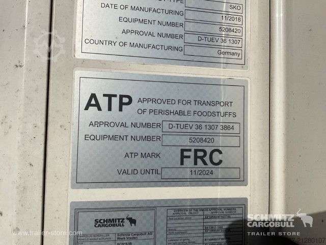 Reefer semitrailer Schmitz Cargobull Tiefkühler Standard Doppelstock