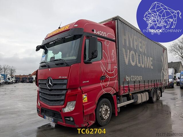 Glidende presenning Mercedes-Benz 2548
