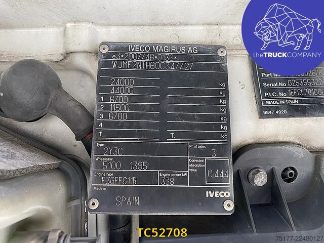 Glidende presenning Iveco Stralis