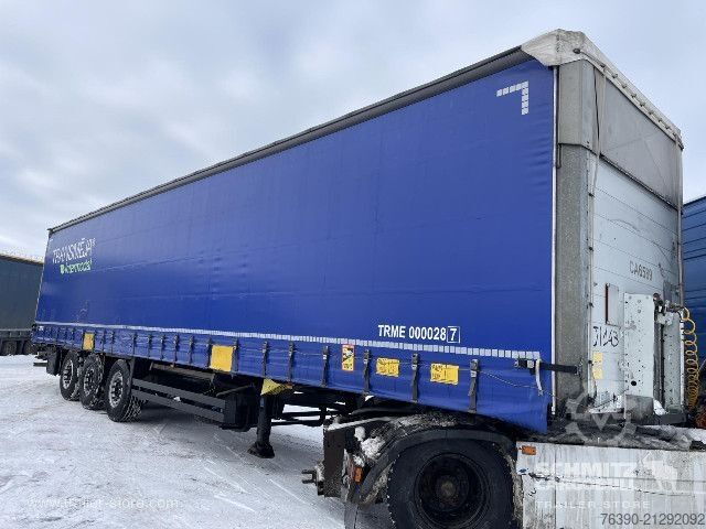 Öppen semitrailer med kapell Schmitz Cargobull Semitrailer Curtainsider Standard