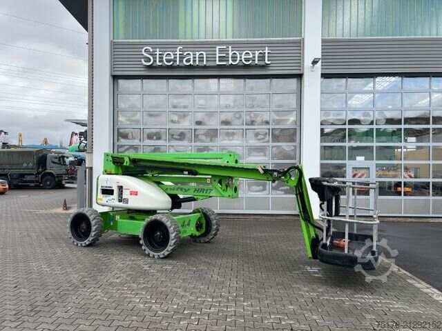 Ledad teleskopisk arbetsplattform Niftylift HR17 Hybrid 4X4 / 1.417h / 17m Arbeithöhe