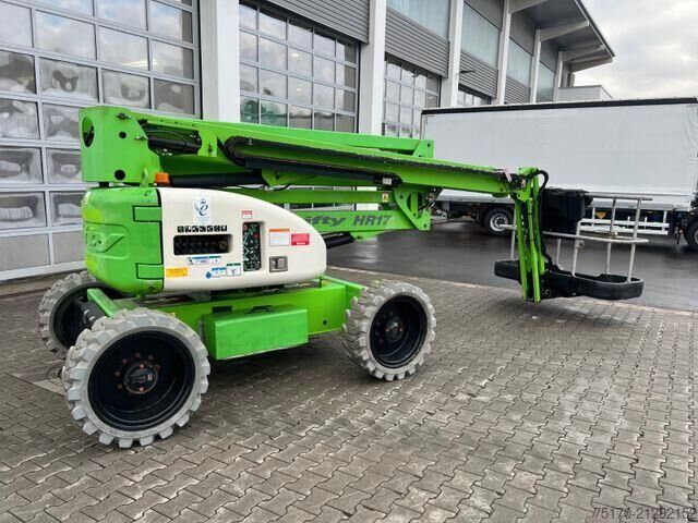 Ledad teleskopisk arbetsplattform Niftylift HR17 Hybrid 4X4 / 1.417h / 17m Arbeithöhe
