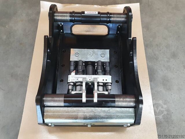 Snabbväxlingsenhet OilQuick OQ65 Adapterplatte für Westtech & mehr / NEU
