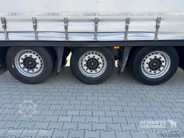 Open oplegger met zeil Schmitz Cargobull Curtainsider Mega