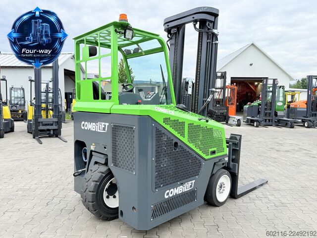Dört yollu forklift Combilift CB4000 GAS TRIPLEX 6450MM POSITIONER
