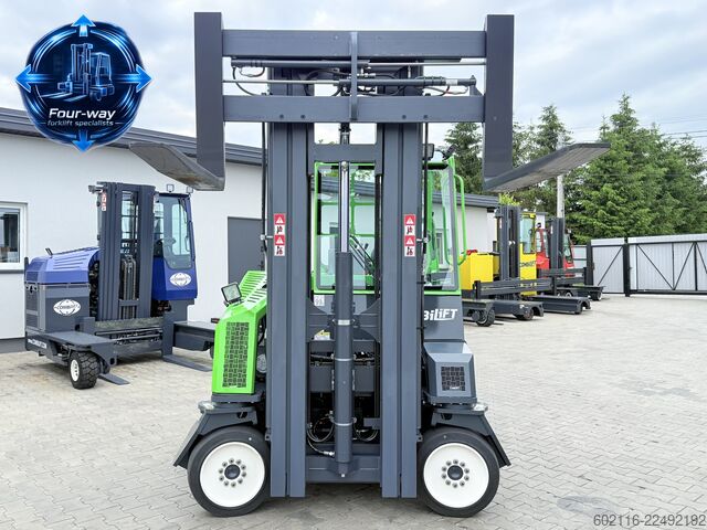 Dört yollu forklift Combilift CB4000 GAS TRIPLEX 6450MM POSITIONER