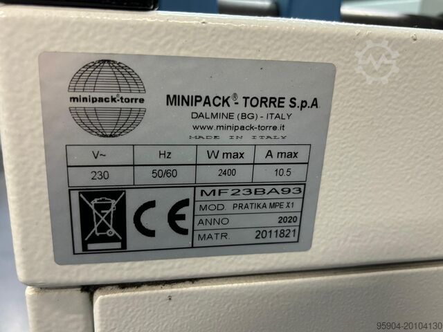 Stroomwikkelaar Minipack Torre Pratikia 56 Flow Wrapper Pratikia MPE X1