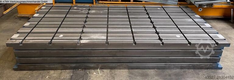 Klemplaat GERD WOLFF 4000 x 2000 x 600 mm