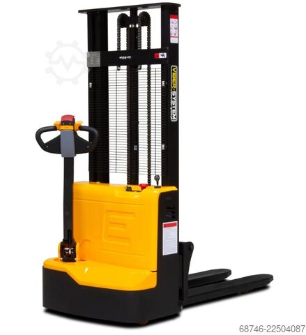 Transpalet electrohidraulic cu ridicare înaltă, capacitate 1500 kg, înălțime de ridicare 3 m Viber-System WE1530R 1500 kg / 3 m