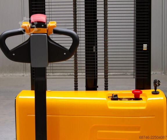 Transpalet electrohidraulic cu ridicare înaltă, capacitate 1500 kg, înălțime de ridicare 3 m Viber-System WE1530R 1500 kg / 3 m