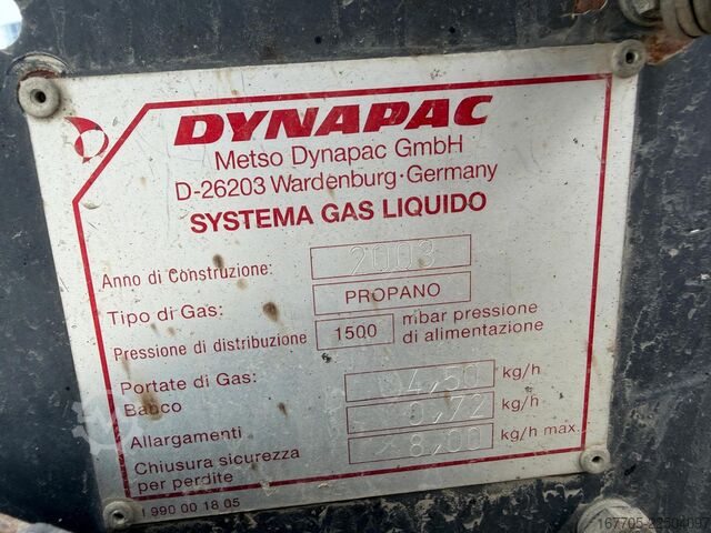 Finisor de asfalt pe roți Dynapac F121-6W