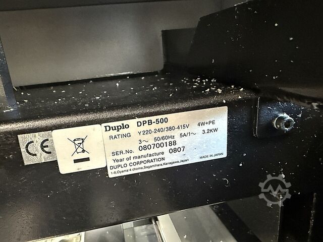 μηχανή κολλητικής βιβλιοδεσίας Duplo DPB-500