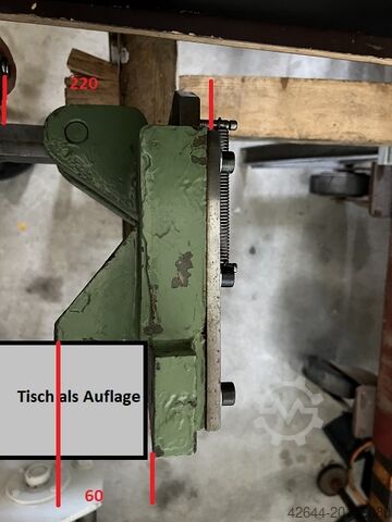 Schaar voor stansstroken Linde