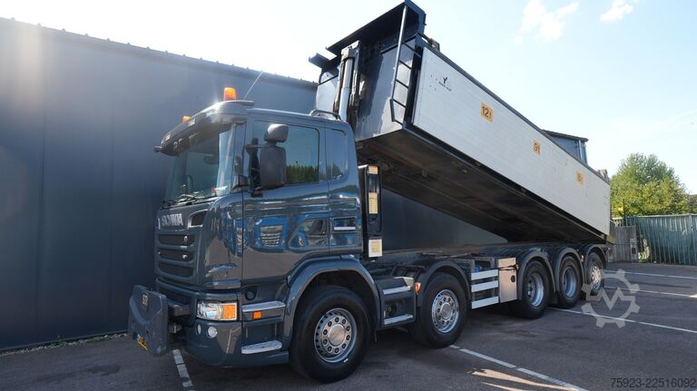 Kamion za otkači Scania G 410 10x4 Tipper truck 626.200km