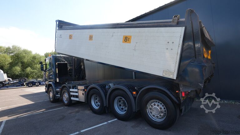 Kamion za otkači Scania G 410 10x4 Tipper truck 626.200km