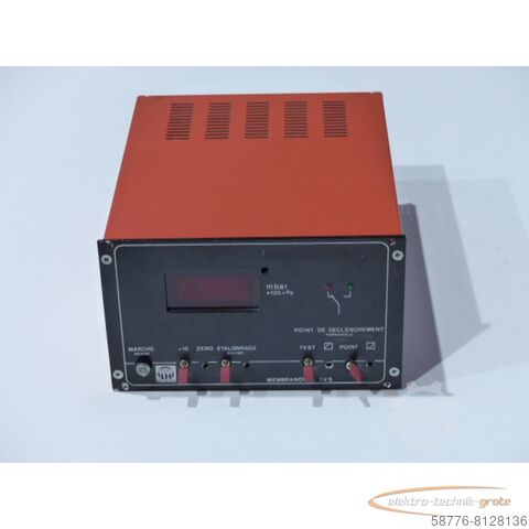 LH SOGEV / LEYBOLD-HERAEUS-component LH SOGEV / LEYBOLD-HERAEUS Membranovac 1VS Druckmessgerät