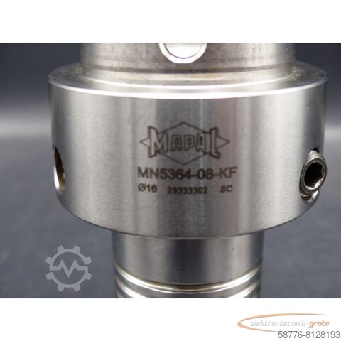 Mapal-component Mapal MN5364-08-KF Schnellspannwerkzeug DIN 69882-7 m. axial. Längeneinst. Ø 16 mm DIN4000-89-HSK - Hohlschaftkegel-Grundhalter